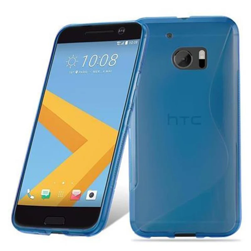 Cadorabo Hülle kompatibel mit HTC ONE M10 Schutzhülle aus flexiblem TPU Silikon