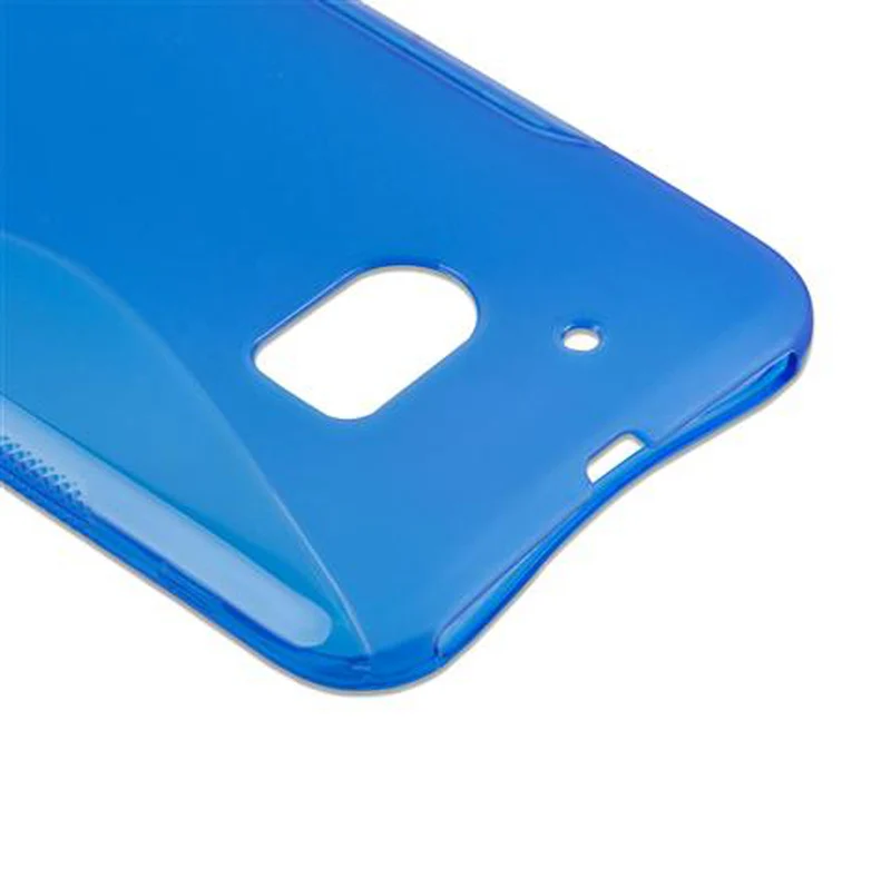 Cadorabo Hülle kompatibel mit HTC ONE M10 Schutzhülle aus flexiblem TPU Silikon