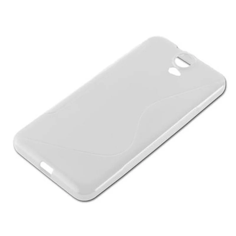 Cadorabo Hülle kompatibel mit HTC ONE E9 PLUS Schutzhülle aus flexiblem TPU Silikon