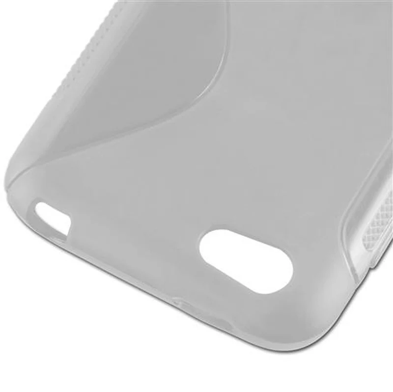 Cadorabo Hülle kompatibel mit HTC ONE V Schutzhülle aus flexiblem TPU Silikon