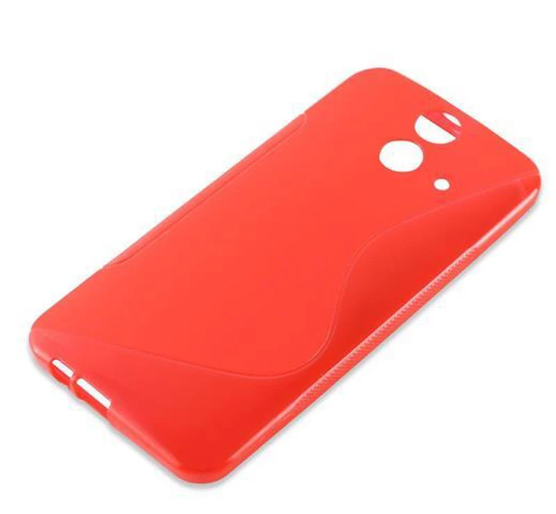 Cadorabo Hülle kompatibel mit HTC ONE E8 Schutzhülle aus flexiblem TPU Silikon