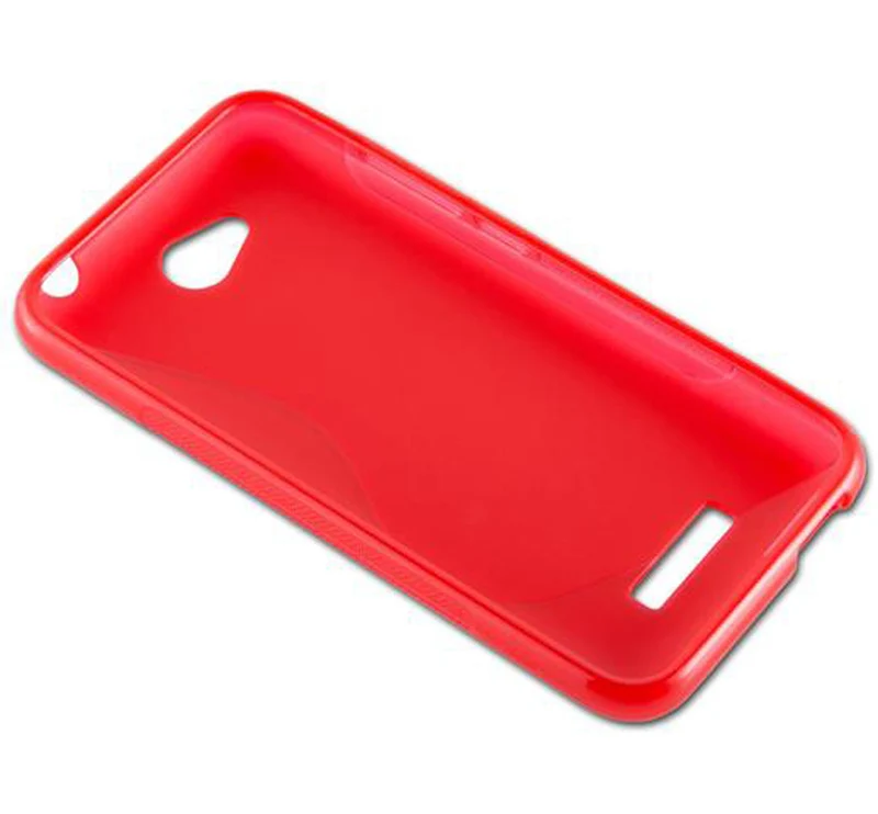 Cadorabo Hülle kompatibel mit HTC Desire 616 Schutzhülle aus flexiblem TPU Silikon