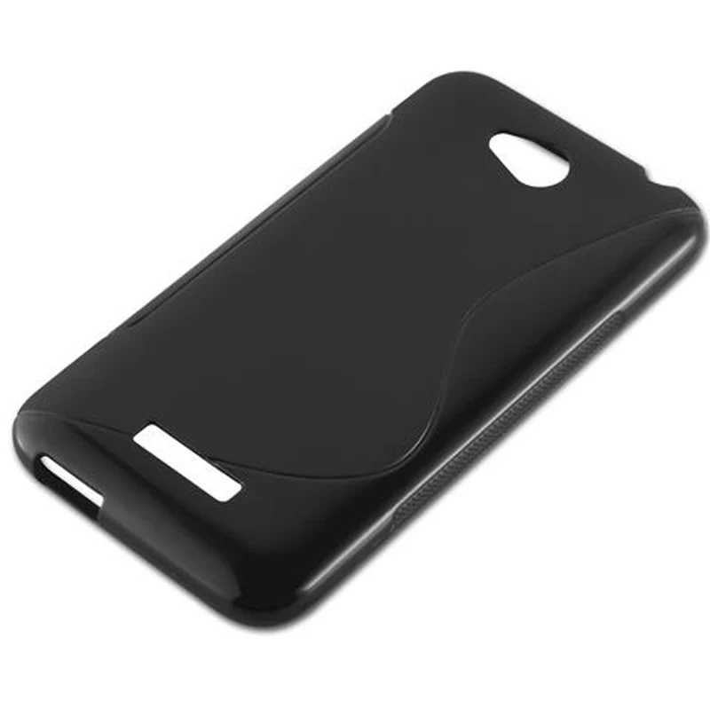 Cadorabo Hülle kompatibel mit HTC Desire 616 Schutzhülle aus flexiblem TPU Silikon