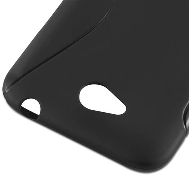 Cadorabo Hülle kompatibel mit HTC Desire 616 Schutzhülle aus flexiblem TPU Silikon