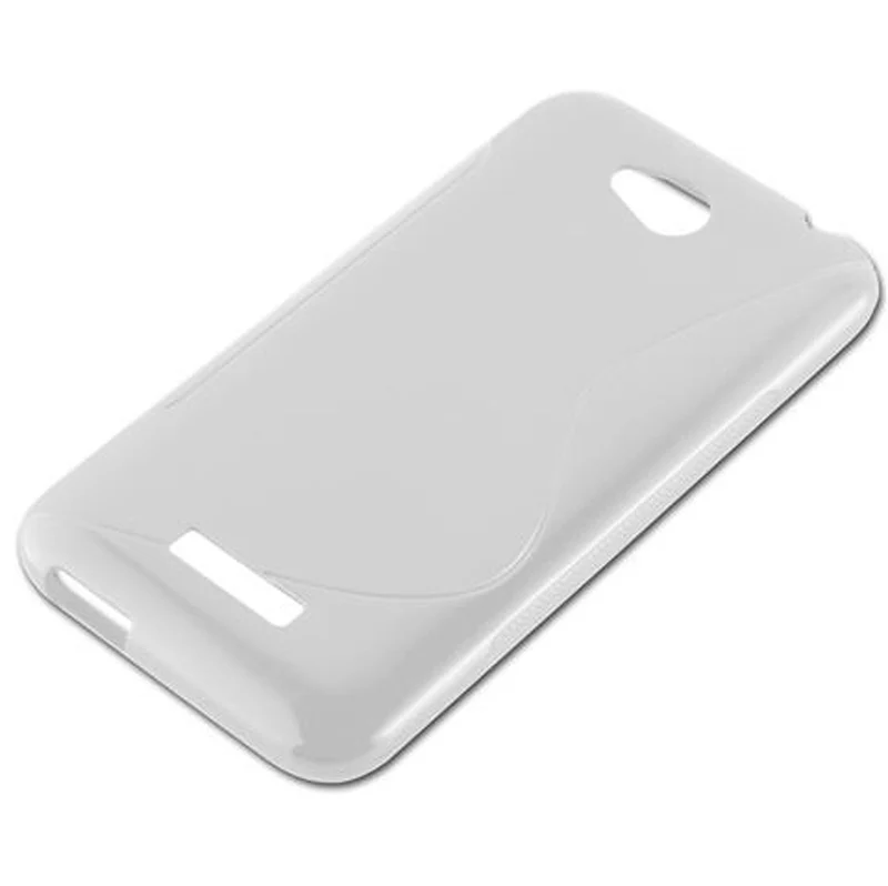 Cadorabo Hülle kompatibel mit HTC Desire 616 Schutzhülle aus flexiblem TPU Silikon