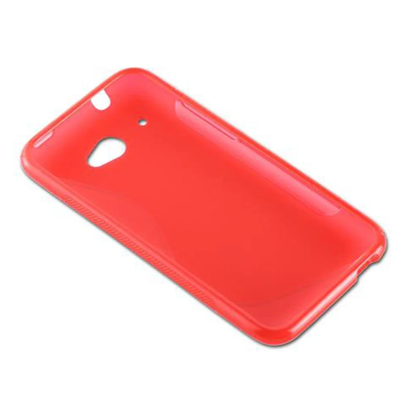 Cadorabo Hülle kompatibel mit HTC Desire 601 Schutzhülle aus flexiblem TPU Silikon