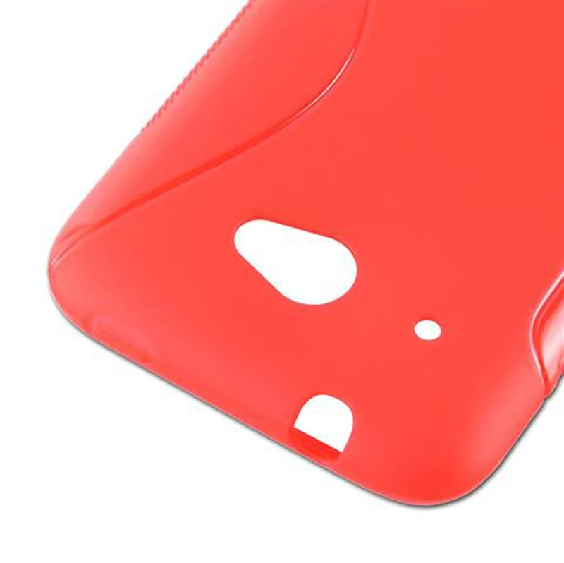 Cadorabo Hülle kompatibel mit HTC Desire 601 Schutzhülle aus flexiblem TPU Silikon