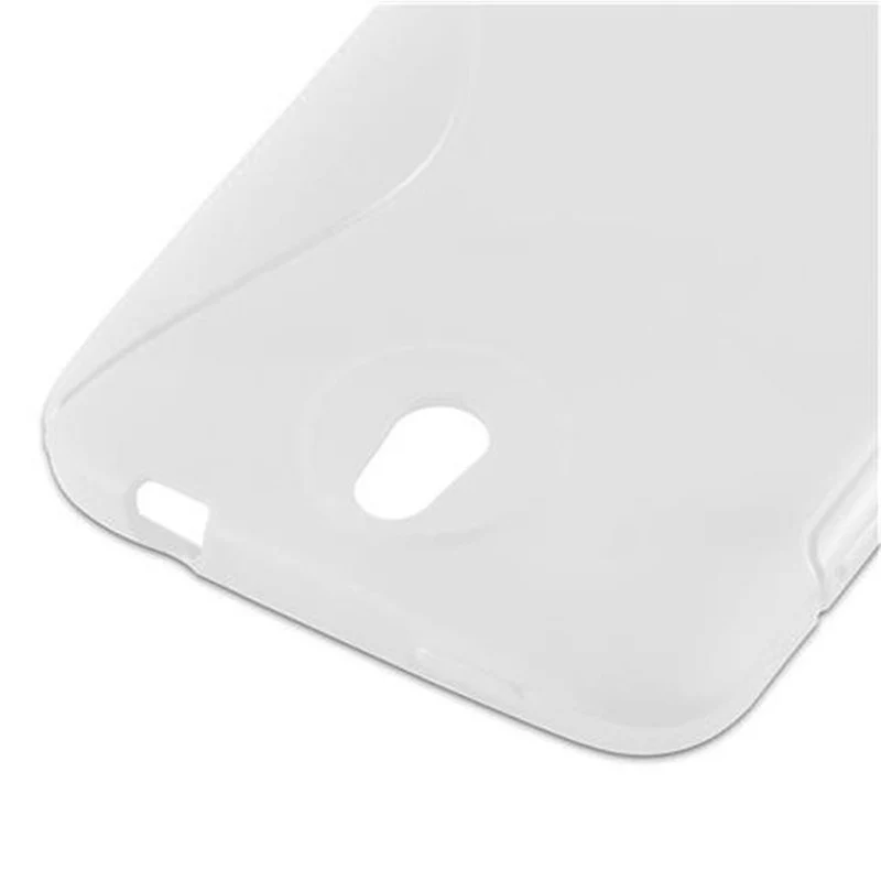 Cadorabo Hülle kompatibel mit HTC Desire 501 Schutzhülle aus flexiblem TPU Silikon