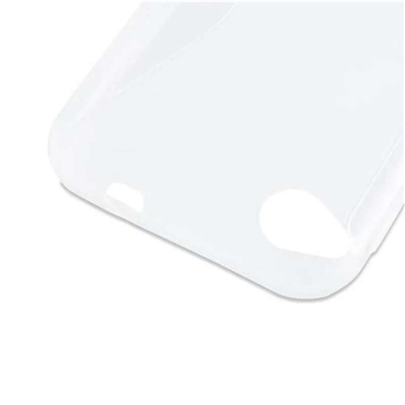 Cadorabo Hülle kompatibel mit HTC Desire 320 Schutzhülle aus flexiblem TPU Silikon