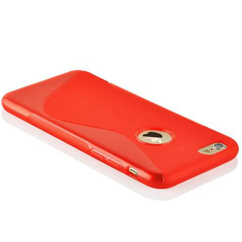 Cadorabo Hülle kompatibel mit Apple iPhone 6 / 6S Schutzhülle aus flexiblem TPU Silikon