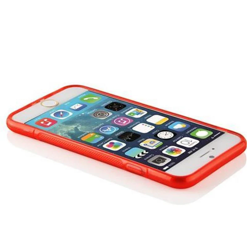 Cadorabo Hülle kompatibel mit Apple iPhone 6 / 6S Schutzhülle aus flexiblem TPU Silikon