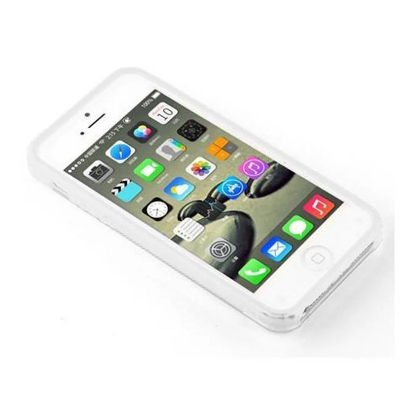 Cadorabo Hülle kompatibel mit Apple iPhone 5 / 5S / SE 2016 Schutzhülle aus flexiblem TPU Silikon