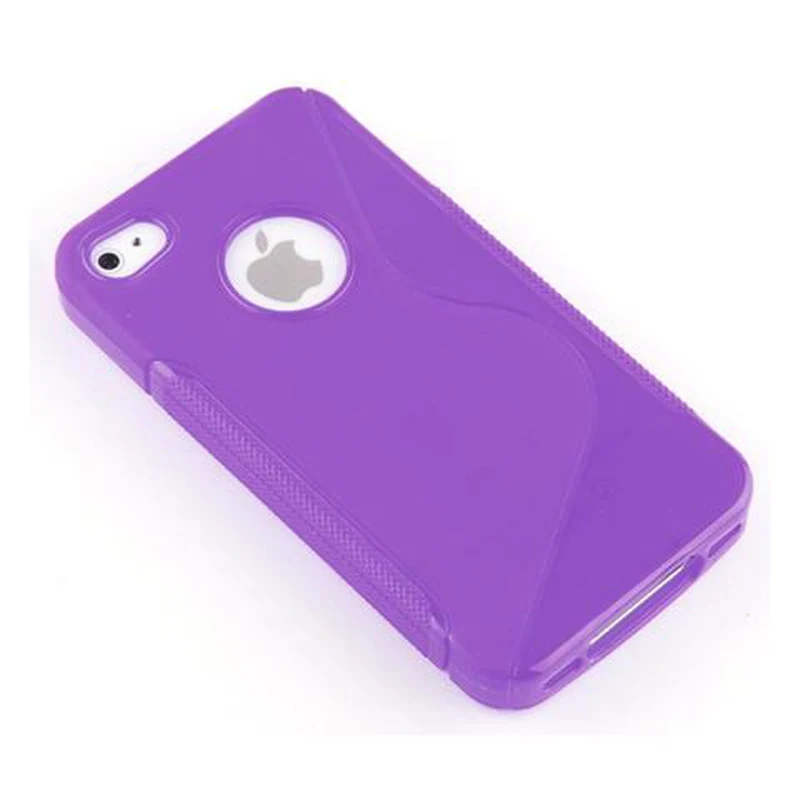 Cadorabo Hülle kompatibel mit Apple iPhone 4 / 4S Schutzhülle aus flexiblem TPU Silikon