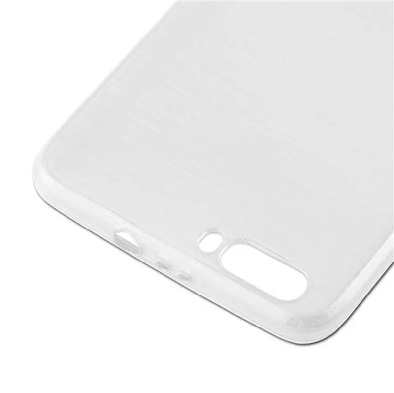 Cadorabo Hülle kompatibel mit Honor 6 PLUS Schutzhülle aus flexiblem TPU Silikon im Brushed Design