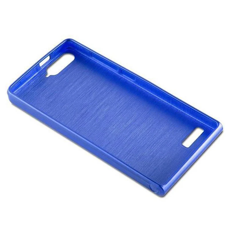 Cadorabo Hülle kompatibel mit Huawei ASCEND P7 MINI Schutzhülle aus flexiblem TPU Silikon im Brushed Design