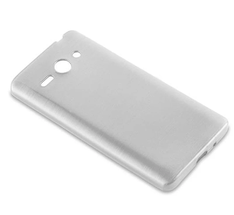 Cadorabo Hülle kompatibel mit Huawei ASCEND G510 / G520 / G525 Schutzhülle aus flexiblem TPU Silikon im Brushed Design
