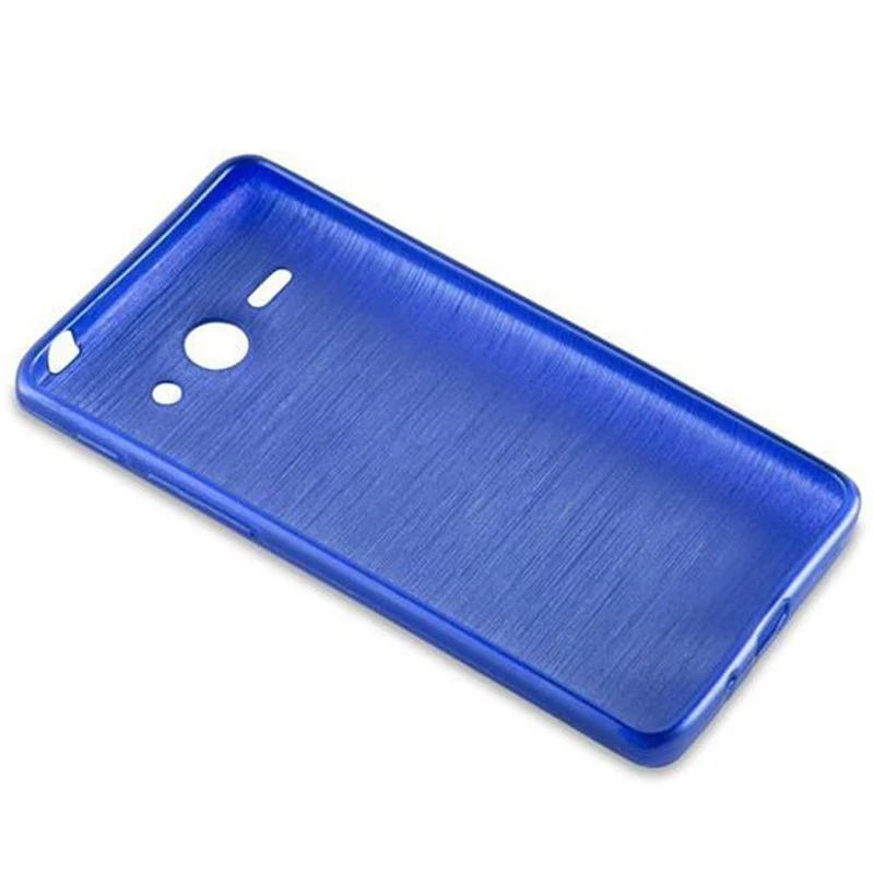 Cadorabo Hülle kompatibel mit Huawei ASCEND G510 / G520 / G525 Schutzhülle aus flexiblem TPU Silikon im Brushed Design
