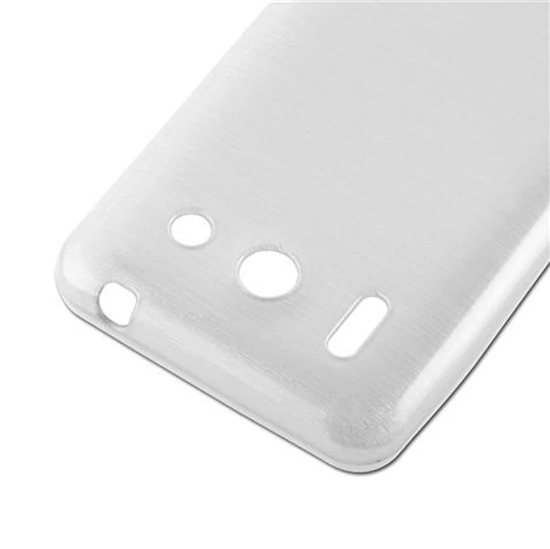 Cadorabo Hülle kompatibel mit Huawei ASCEND G510 / G520 / G525 Schutzhülle aus flexiblem TPU Silikon im Brushed Design