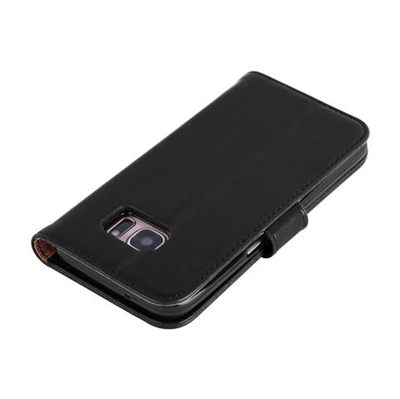 Cadorabo Hülle kompatibel mit Samsung Galaxy S7 Schutzhülle mit Magnetverschluss, Standfunktion und Kartenfach
