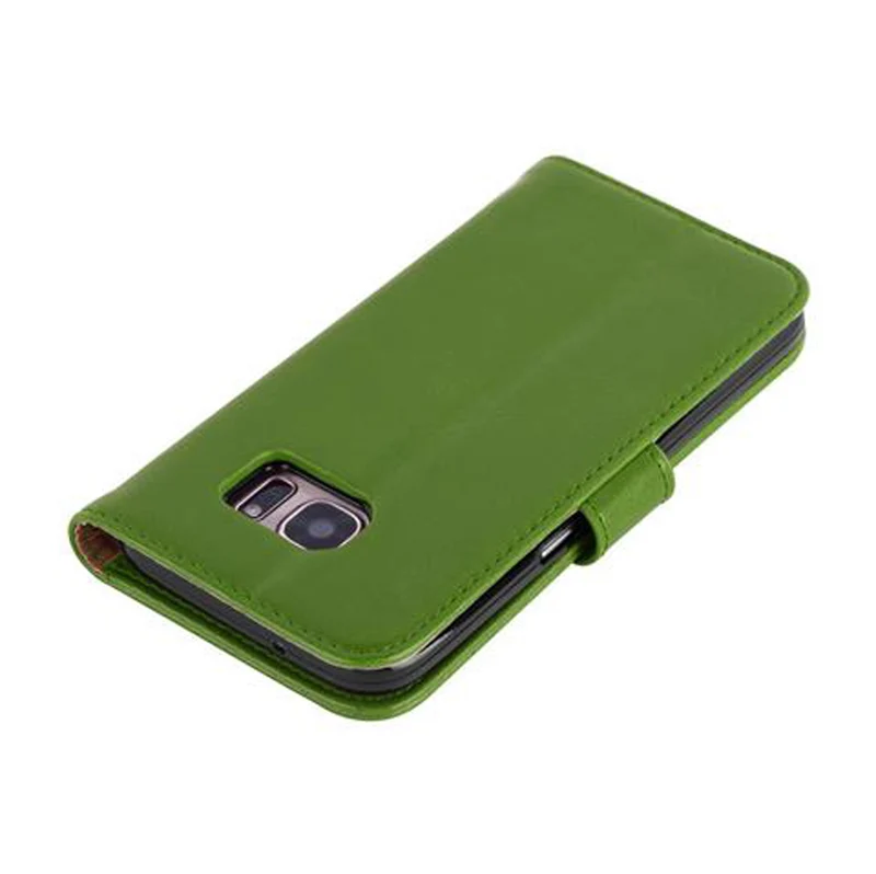 Cadorabo Hülle kompatibel mit Samsung Galaxy S7 Schutzhülle mit Magnetverschluss, Standfunktion und Kartenfach