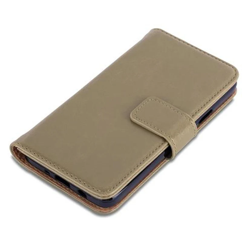Cadorabo Hülle kompatibel mit Samsung Galaxy A3 2015 Schutzhülle mit Magnetverschluss, Standfunktion und Kartenfach