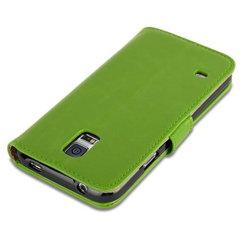 Cadorabo Hülle kompatibel mit Samsung Galaxy S5 / S5 NEO Schutzhülle mit Magnetverschluss, Standfunktion und Kartenfach