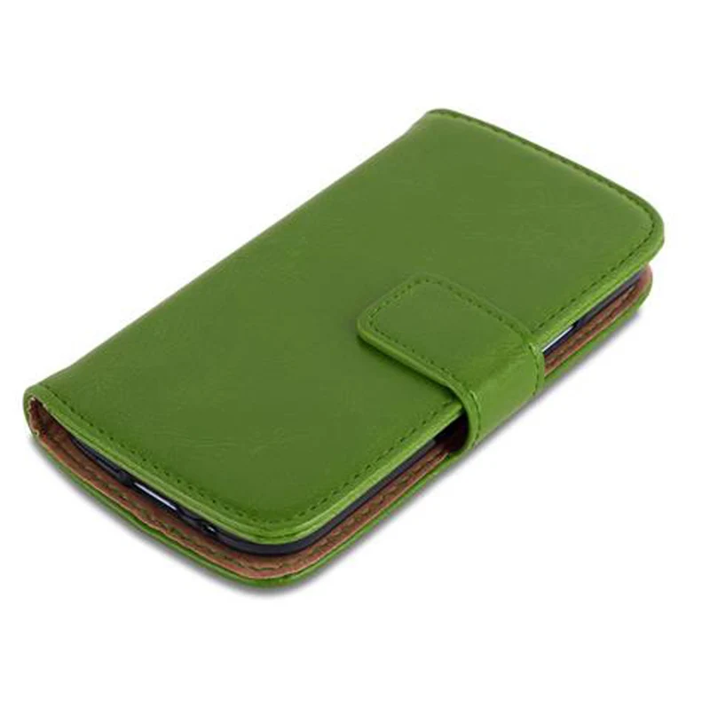 Cadorabo Hülle kompatibel mit Samsung Galaxy S4 MINI Schutzhülle mit Magnetverschluss, Standfunktion und Kartenfach