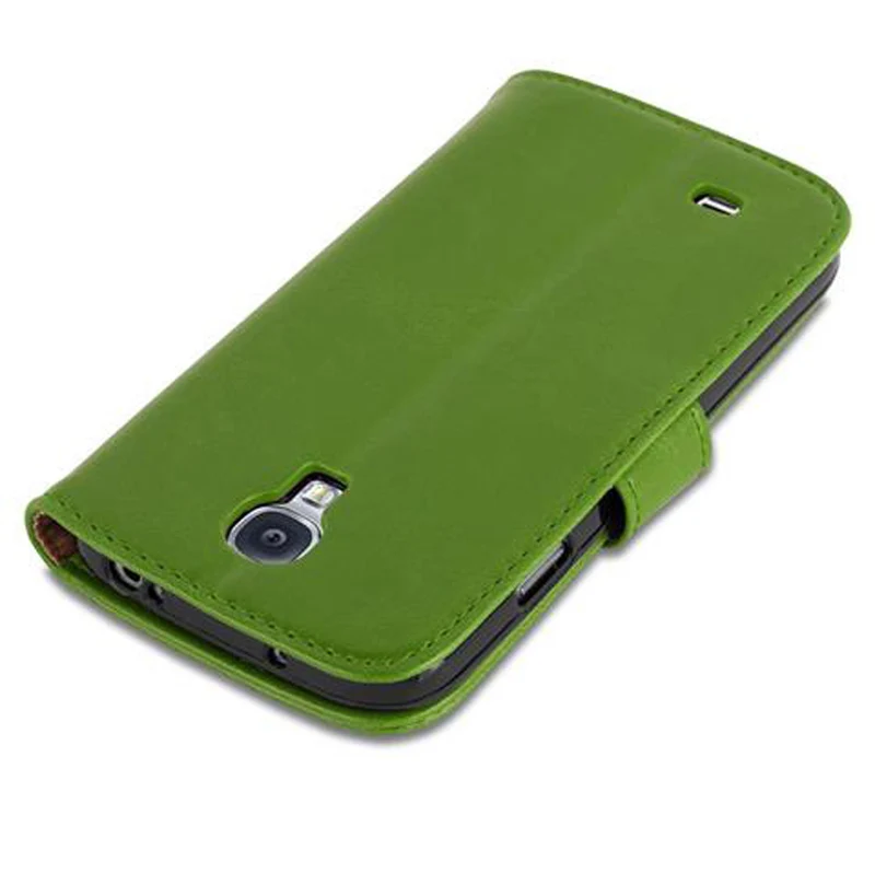 Cadorabo Hülle kompatibel mit Samsung Galaxy S4 Schutzhülle mit Magnetverschluss, Standfunktion und Kartenfach