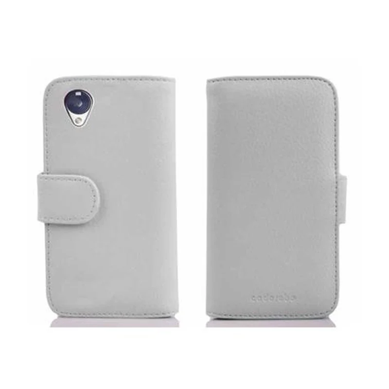Cadorabo Hülle kompatibel mit LG Google NEXUS 5 Schutzhülle mit Magnetverschluss und 3 Kartenfächern