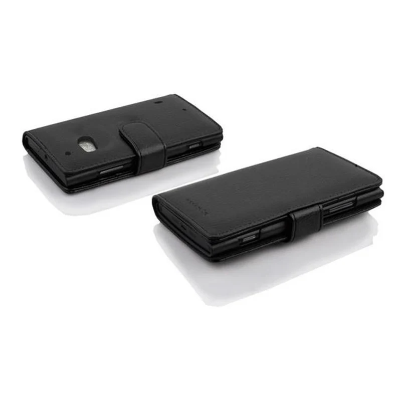 Cadorabo Hülle kompatibel mit Nokia Lumia 929 / 930 Schutzhülle mit Magnetverschluss und 3 Kartenfächern
