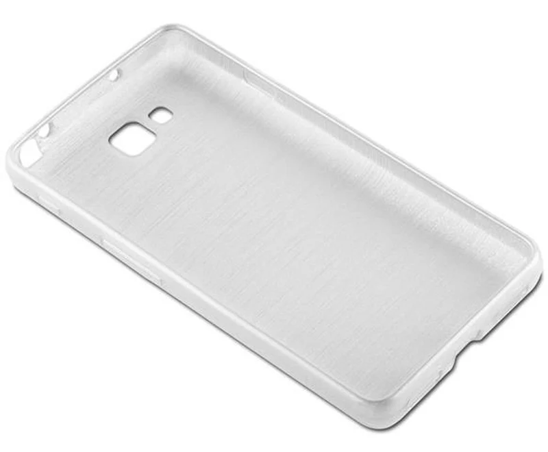 Cadorabo Hülle kompatibel mit LG L9 II Schutzhülle aus flexiblem TPU Silikon im Brushed Design