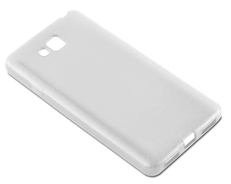 Cadorabo Hülle kompatibel mit LG L9 II Schutzhülle aus flexiblem TPU Silikon im Brushed Design
