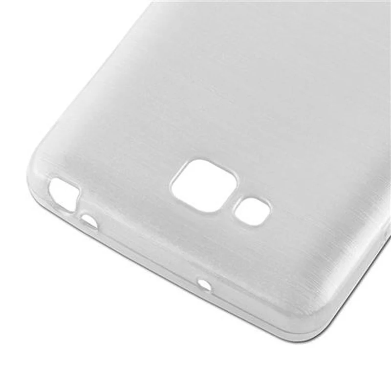 Cadorabo Hülle kompatibel mit LG L9 II Schutzhülle aus flexiblem TPU Silikon im Brushed Design