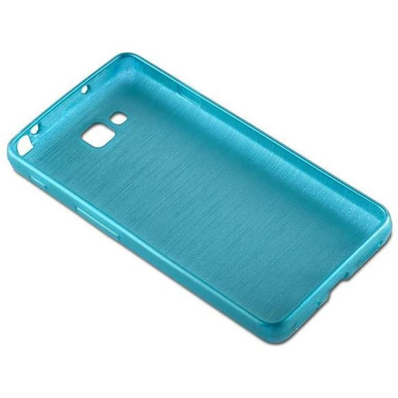 Cadorabo Hülle kompatibel mit LG L9 II Schutzhülle aus flexiblem TPU Silikon im Brushed Design