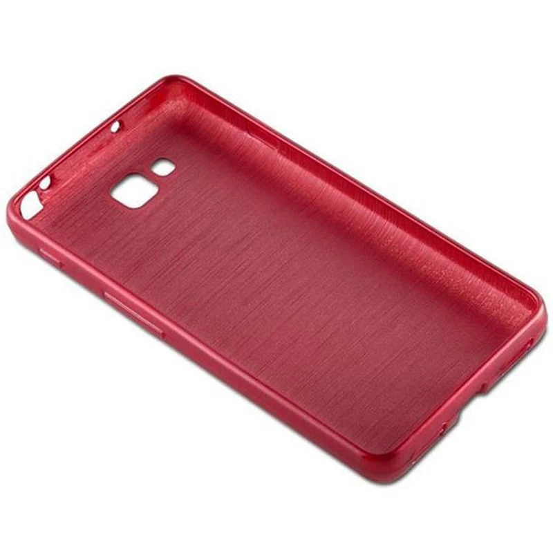 Cadorabo Hülle kompatibel mit LG L9 II Schutzhülle aus flexiblem TPU Silikon im Brushed Design