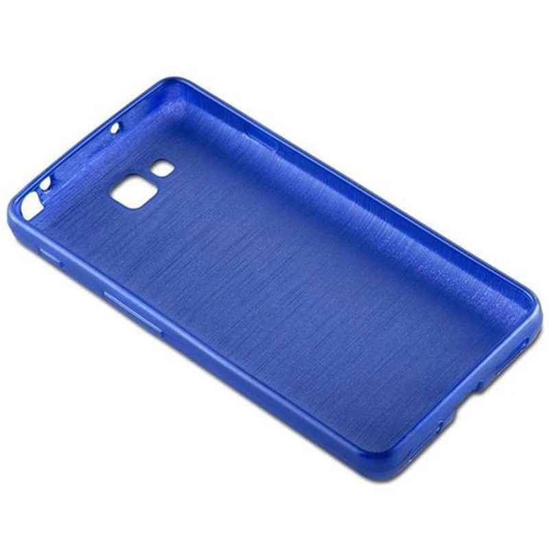 Cadorabo Hülle kompatibel mit LG L9 II Schutzhülle aus flexiblem TPU Silikon im Brushed Design