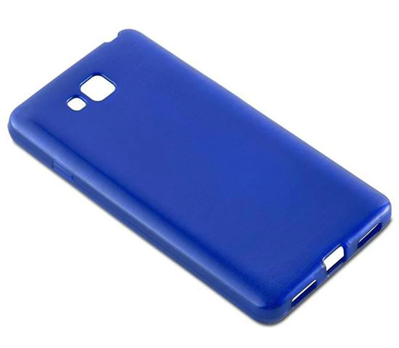 Cadorabo Hülle kompatibel mit LG L9 II Schutzhülle aus flexiblem TPU Silikon im Brushed Design