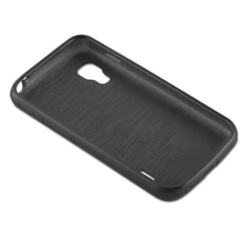 Cadorabo Hülle kompatibel mit LG L5 II (2. SIM) Schutzhülle aus flexiblem TPU Silikon im Brushed Design