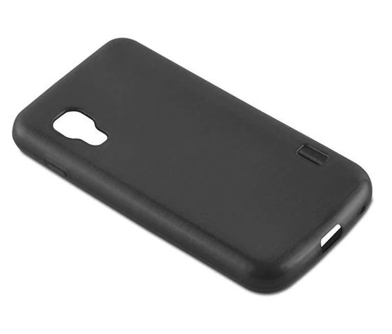 Cadorabo Hülle kompatibel mit LG L5 II (2. SIM) Schutzhülle aus flexiblem TPU Silikon im Brushed Design