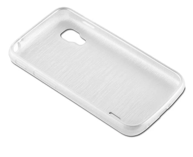 Cadorabo Hülle kompatibel mit LG L5 II (2. SIM) Schutzhülle aus flexiblem TPU Silikon im Brushed Design
