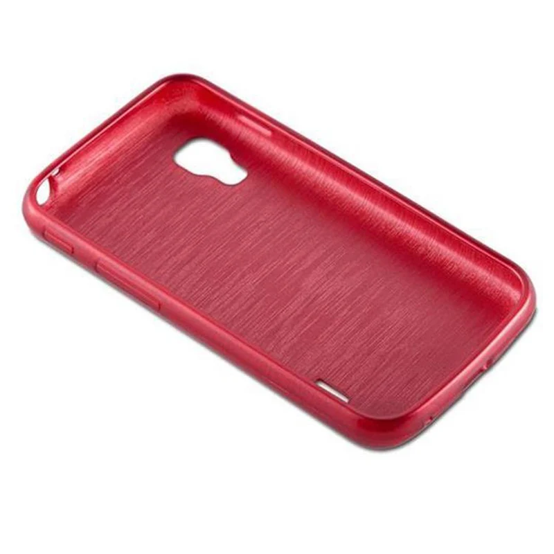 Cadorabo Hülle kompatibel mit LG L5 II (2. SIM) Schutzhülle aus flexiblem TPU Silikon im Brushed Design