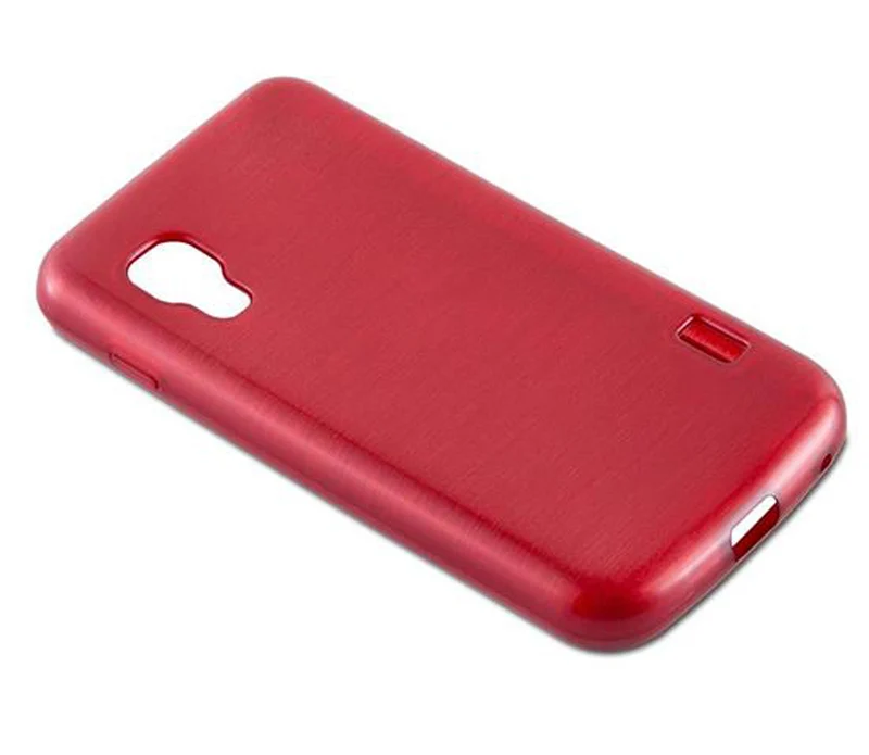 Cadorabo Hülle kompatibel mit LG L5 II (2. SIM) Schutzhülle aus flexiblem TPU Silikon im Brushed Design