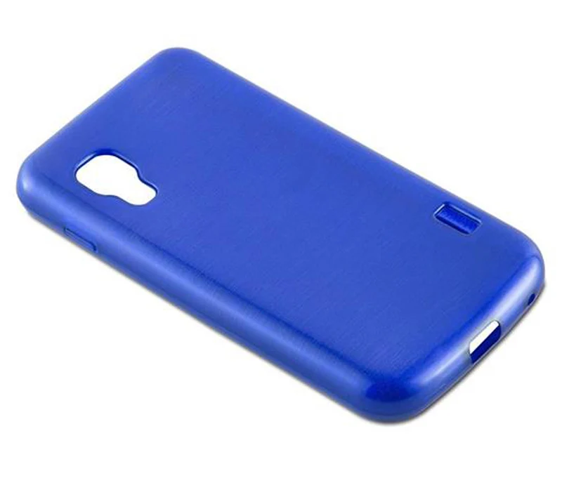 Cadorabo Hülle kompatibel mit LG L5 II (2. SIM) Schutzhülle aus flexiblem TPU Silikon im Brushed Design