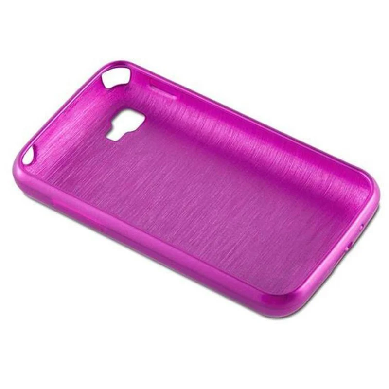 Cadorabo Hülle kompatibel mit LG L4 II Schutzhülle aus flexiblem TPU Silikon im Brushed Design