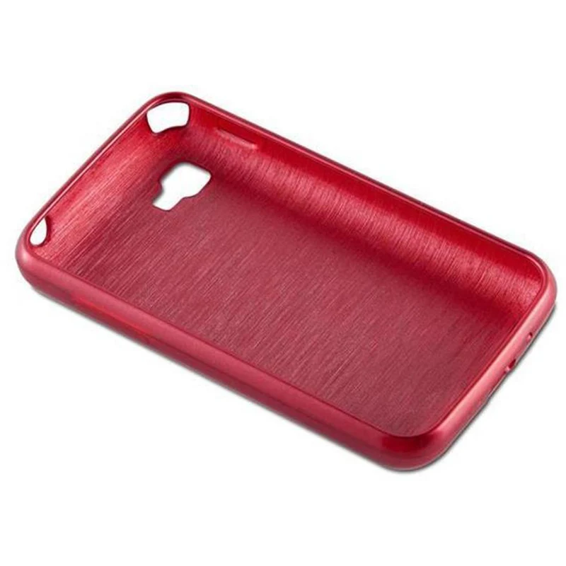 Cadorabo Hülle kompatibel mit LG L4 II Schutzhülle aus flexiblem TPU Silikon im Brushed Design