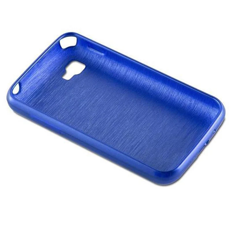 Cadorabo Hülle kompatibel mit LG L4 II Schutzhülle aus flexiblem TPU Silikon im Brushed Design