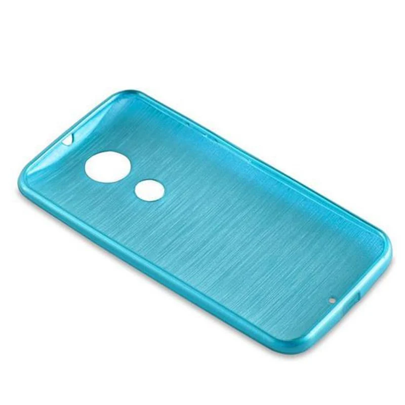 Cadorabo Hülle kompatibel mit Motorola MOTO X2 Schutzhülle aus flexiblem TPU Silikon im Brushed Design