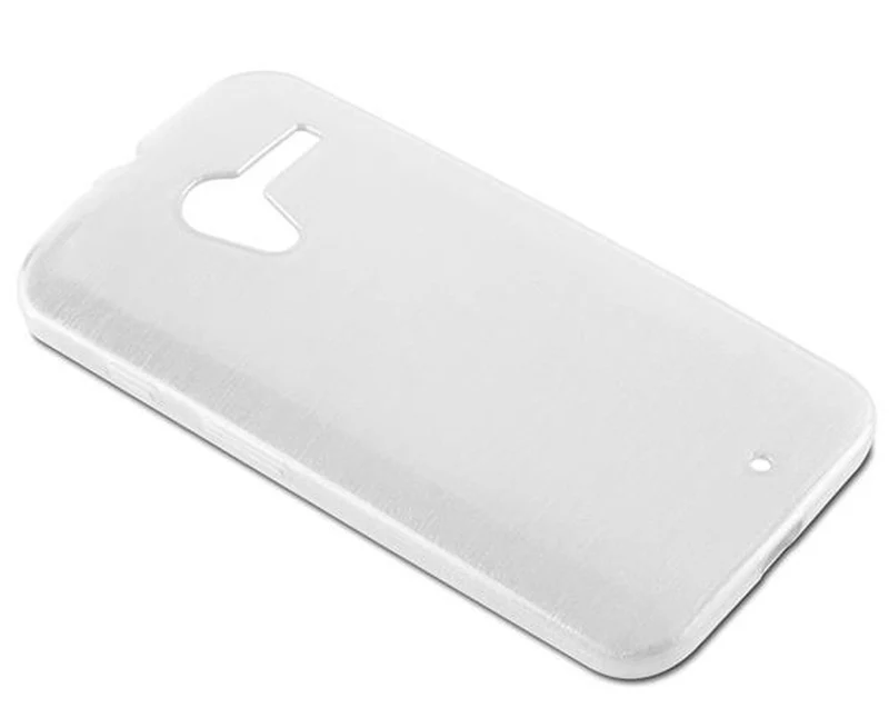 Cadorabo Hülle kompatibel mit Motorola MOTO X Schutzhülle aus flexiblem TPU Silikon im Brushed Design