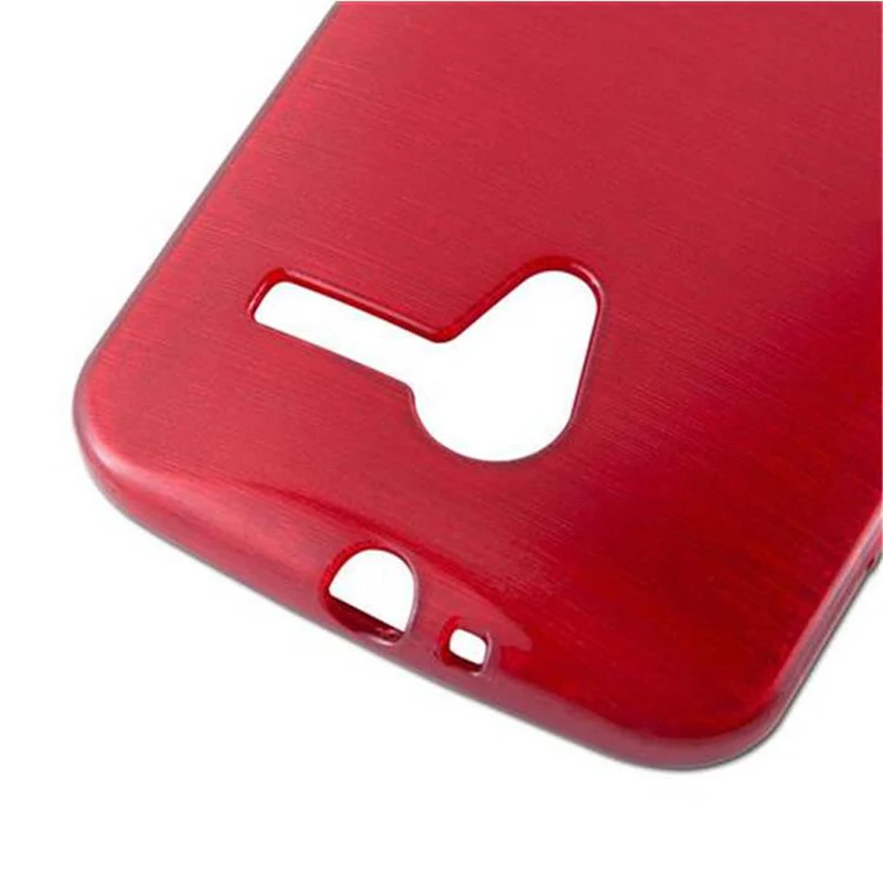 Cadorabo Hülle kompatibel mit Motorola MOTO X Schutzhülle aus flexiblem TPU Silikon im Brushed Design