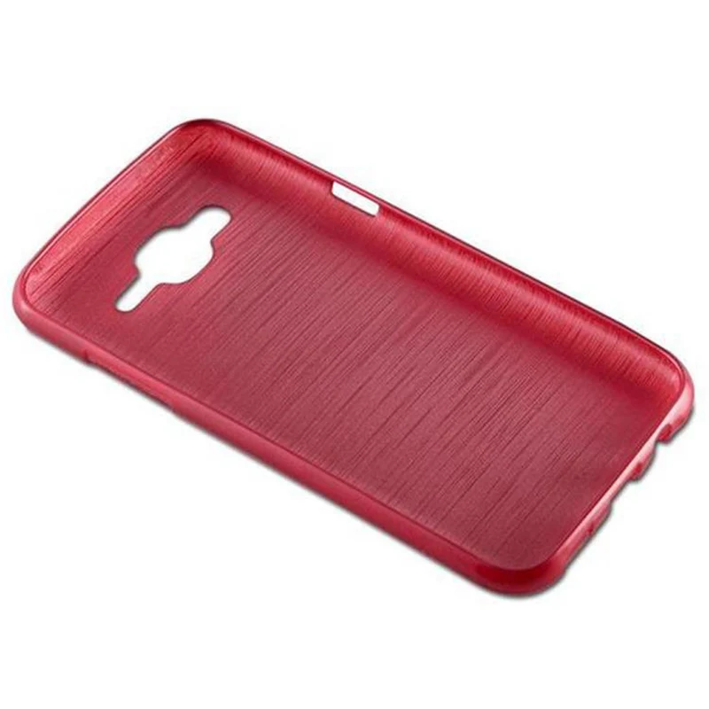 Cadorabo Hülle kompatibel mit Samsung Galaxy J5 2015 Schutzhülle aus flexiblem TPU Silikon im Brushed Design